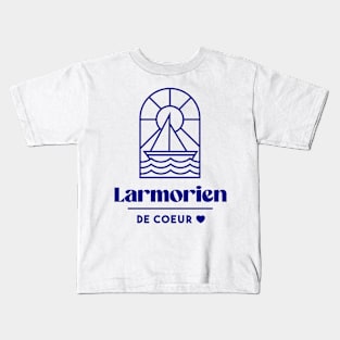 Larmorien de coeur - Brittany Morbihan 56 BZH Mer Larmor Plage Kids T-Shirt